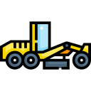 Road grader icon