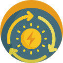 energía renovable icon