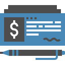 cheque icon