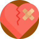 corazón roto icon