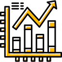 gráfico de linea icon