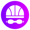 gorro de natación icon