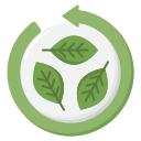 biodegradable icon