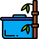 caja de bambú icon