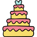 pastel de boda icon