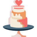 pastel de boda icon