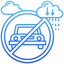 la contaminación del aire icon