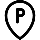 ubicación de estacionamiento icon