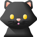 gato negro icon