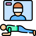 gimnasio de realidad virtual icon