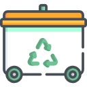 tacho de reciclaje icon