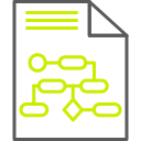 diagrama de flujo icon