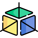 cubo 3d icon