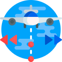 navegación de vuelo icon