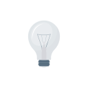 lâmpada elétrica icon