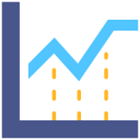 gráfico de linea icon