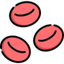 las células rojas de la sangre icon