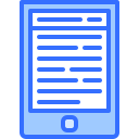 Electronic book icon