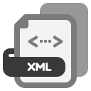 archivo xml icon