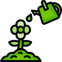 regando plantas icon