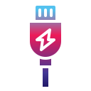 cargador usb icon