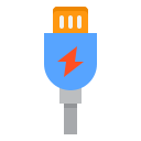 cargador usb icon