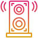 sistema de audio icon