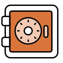 caja fuerte icon