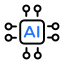 Artificial Intelligence Special Lineal Icon