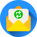 intercambiar correos icon