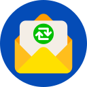 intercambiar correos icon