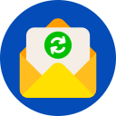 intercambiar correos icon