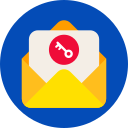 correo electrónico confidencial icon