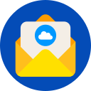 correo en la nube icon