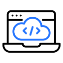 codificación en la nube icon