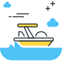 bicicleta de agua icon