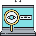 investigación de la web icon