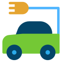 coche eléctrico icon