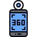 cámara 360 icon