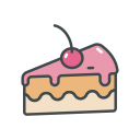 rebanada de pastel icon