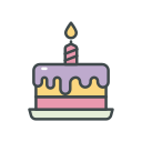 pastel de cumpleaños icon