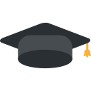 Graduation cap icon