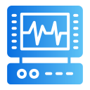 monitor de electrocardiograma