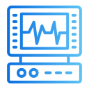 monitor de electrocardiograma icon