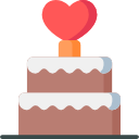 pastel de boda icon