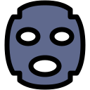 máscara facial icon