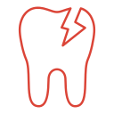 caries dental icon