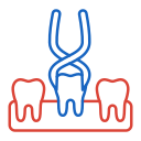 extracción dental icon