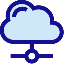 servicio de almacenamiento en la nube icon