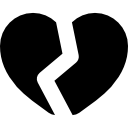 corazón roto icon